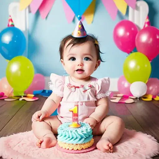 One Year Old Baby image